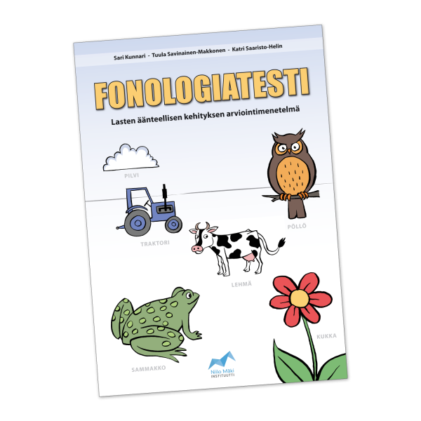 Fonologiatesti – Lapsen äänteellisen kehityksen arviointimenetelmä