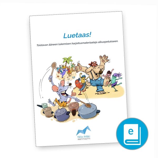 Luetaas! – Toistavan ääneen lukemisen harjoitusmateriaaleja alkuopetukseen (E-materiaali)